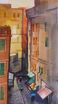 A Street in Riomaggiore