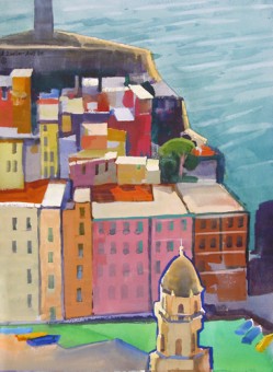 Mediterranean Port, Vernazza #3