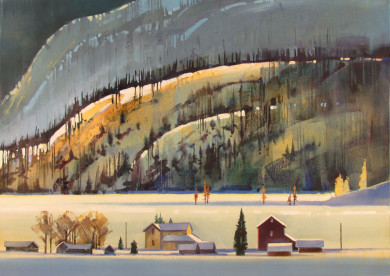 Winter Light, Wright&#039;s Ranch